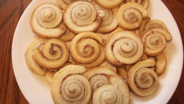 Печенье Спиральки с корицей