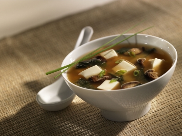 Азиатский мисо-суп с шиитаке
